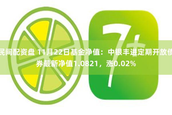 民间配资盘 11月22日基金净值：中银丰进定期开放债券最新净值1.0821，涨0.02%